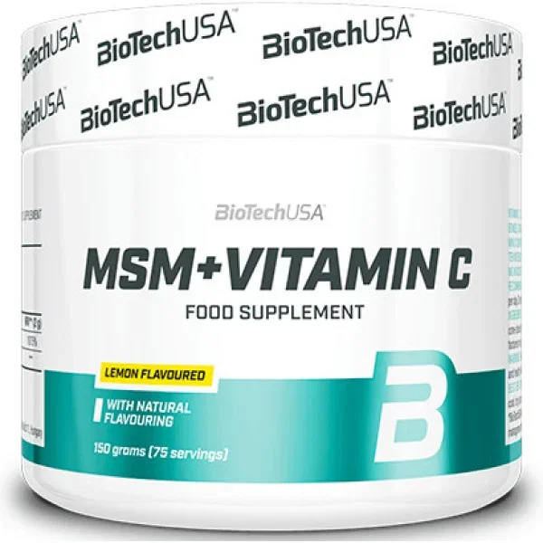 BIOTECHUSA MSM + VITAMIN C - 150G BIOTECHUSA MSM + VITAMIN C - 150G