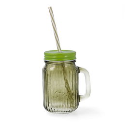 Jarra Vidrio con Tapa Acero Maison Quid 45 cL