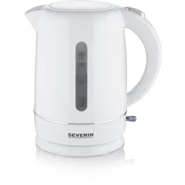 Severin WK4325 Hervidor eléctrico inalámbrico de 1,7 L, Blanco