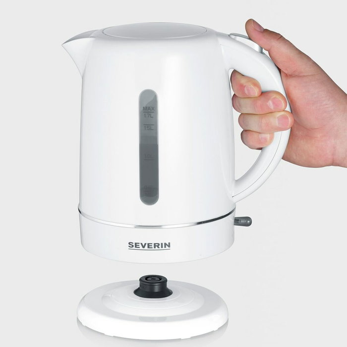 Severin WK4325 Hervidor eléctrico inalámbrico 1,7 L Blanco