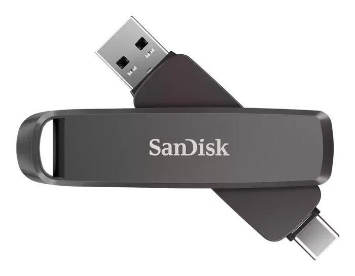 SanDisk SDDDE1-512G-G46 Unidad Flash USB 512 GB USB Type-C/USB Type-A 3.2 Gen 2 Negra SanDisk SDDDE1-512G-G46 Unidad Flash USB 512 GB USB Type-C/USB Type-A 3.2 Gen 2 Negra