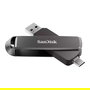 Sandisk SDDDE1-512G-G46 Unidad Flash USB 3.2 Gen 2 Type-C/A 512GB 1000MB/s Lectura Negro