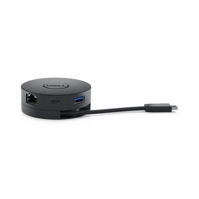 Dell DA300 Adaptador móvil USB-C con HDMI, VGA, DisplayPort y RJ-45, Negro Dell DA300 Adaptador móvil USB-C con HDMI, VGA, DisplayPort y RJ-45, Negro