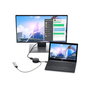 Dell Adaptador Móvil USB-C DA300, HDMI/VGA/DisplayPort/RJ-45, Negro