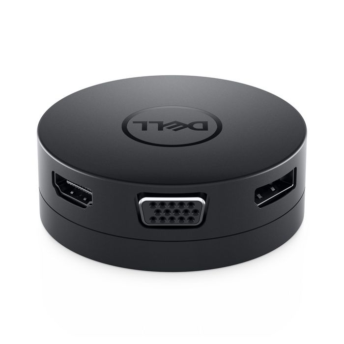 Dell DA300 Adaptador móvil USB-C con HDMI, VGA, DisplayPort y RJ-45, Negro Dell DA300 Adaptador móvil USB-C con HDMI, VGA, DisplayPort y RJ-45, Negro