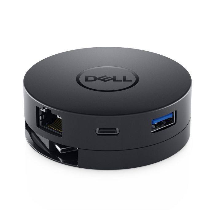 Dell DA300 Adaptador móvil USB-C con HDMI, VGA, DisplayPort y RJ-45, Negro Dell DA300 Adaptador móvil USB-C con HDMI, VGA, DisplayPort y RJ-45, Negro
