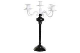 DKD Home Decor Candelabro Moderno Bicolor Metal 45 x 51 x 45 cm