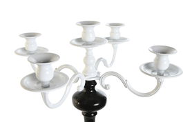 DKD Home Decor Candelabro Moderno Bicolor Metal 45 x 51 x 45 cm