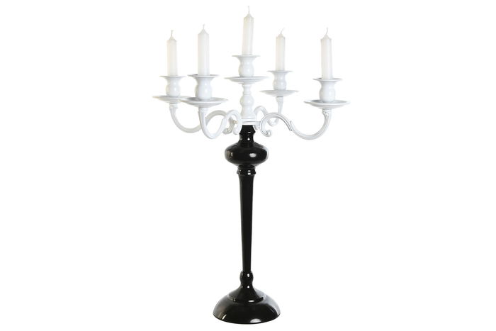 DKD Home Decor Candelabro Moderno Bicolor Metal 45 x 51 x 45 cm