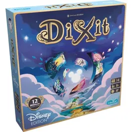 Asmodee Dixit Disney Juego de mesa de imaginación para 3 a 6 personas (francés)