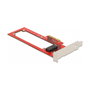 DeLOCK PCI Express x4 Karte zu 1 x EDSFF E1.S Slot - Low Profile Formfaktor, PCIe 4.0