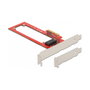 DeLOCK PCI Express x4 Karte zu 1 x EDSFF E1.S Slot - Low Profile Formfaktor, PCIe 4.0