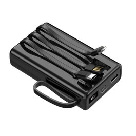SETTY - FOREVER Setty power bank 20000 mAh con cables SPB-LC-220 negro