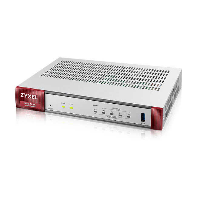 Zyxel USG Flex 50HP Firewall, VPN y Seguridad, 15 Usuarios, 10 Túneles VPN, 1 Año Licencia Protección