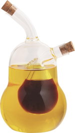 DKD Home Decor Aceitera y Vinagrera de Borosilicato Transparente 540 ml