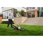 Ryobi Cortacésped RY18LMX37A-150 LithiumPlus 18V sin escobillas 37cm con 1 Batería 5.0 Ah y Cargador Rápido