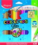 Maped Lápices de Colores Color Peps Triangulares, 24 Unidades