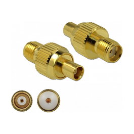 DeLOCK 89988 Adaptador SMA hembra a MCX hembra 3 GHz
