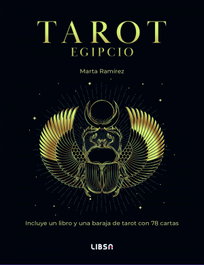 LIBSA Tarot Egipcio: Libro + Baraja 78 cartas