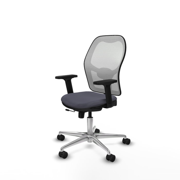 PIQUERAS Y CRESPO Silla de oficina Jorquera Gris oscuro y Blanco PIQUERAS Y CRESPO Silla de oficina Jorquera Gris oscuro y Blanco