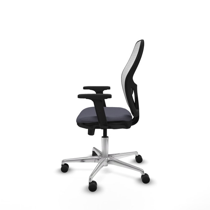 PIQUERAS Y CRESPO Silla de oficina Jorquera Gris oscuro y Blanco PIQUERAS Y CRESPO Silla de oficina Jorquera Gris oscuro y Blanco