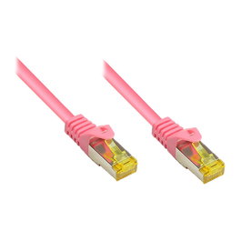 GoodConnections Cable de red Patch Cat.7 3m Magenta