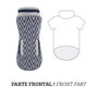 Nayeco Jersey de Punto Birmingham 50cm Azul Marino y Gris