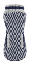 Nayeco Jersey de Punto Birmingham 50cm Azul Marino y Gris