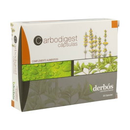 Derbos Carbodigest 30 cápsulas - Carbón activo con Angélica y Pomelo