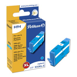 Pelikan H94 Cian Cartucho de Tinta Compatible para HP C2P24AE
