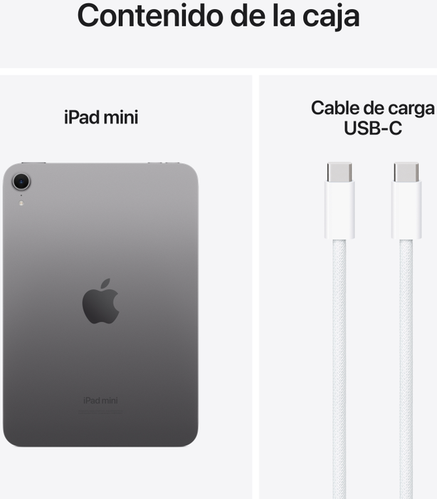 Apple iPad mini 7.ª generación 128 GB Wi-Fi Gris Espacial Apple iPad mini 7.ª generación 128 GB Wi-Fi Gris Espacial