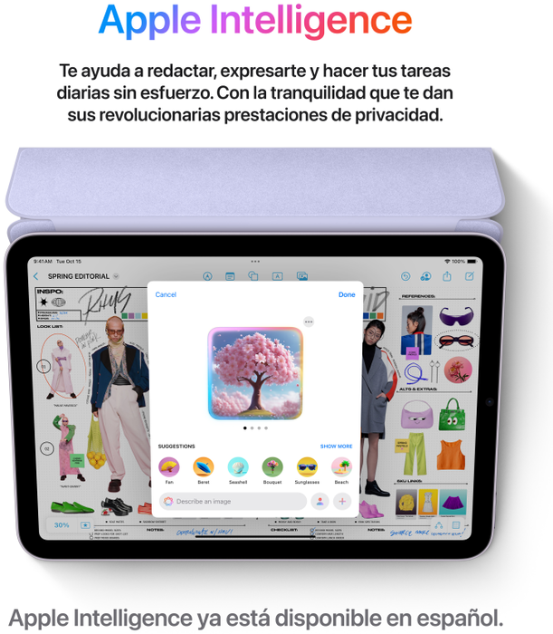Apple iPad mini 7.ª generación 128 GB Wi-Fi Gris Espacial Apple iPad mini 7.ª generación 128 GB Wi-Fi Gris Espacial