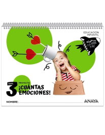 ANAYA, ¡Cuántas emociones!. Nivel 3 - 5 años
