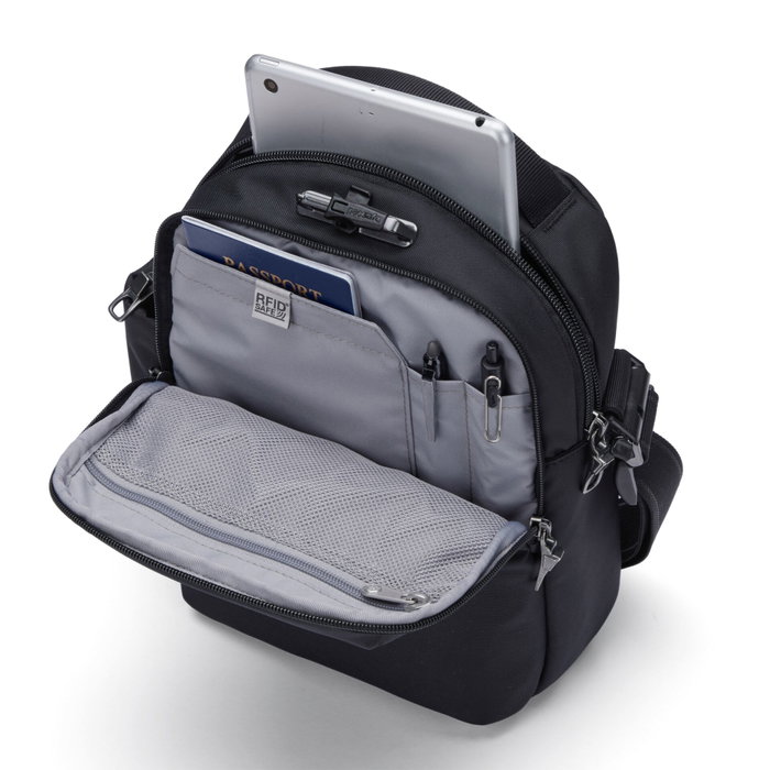 Pacsafe V Tour Crossbody negro