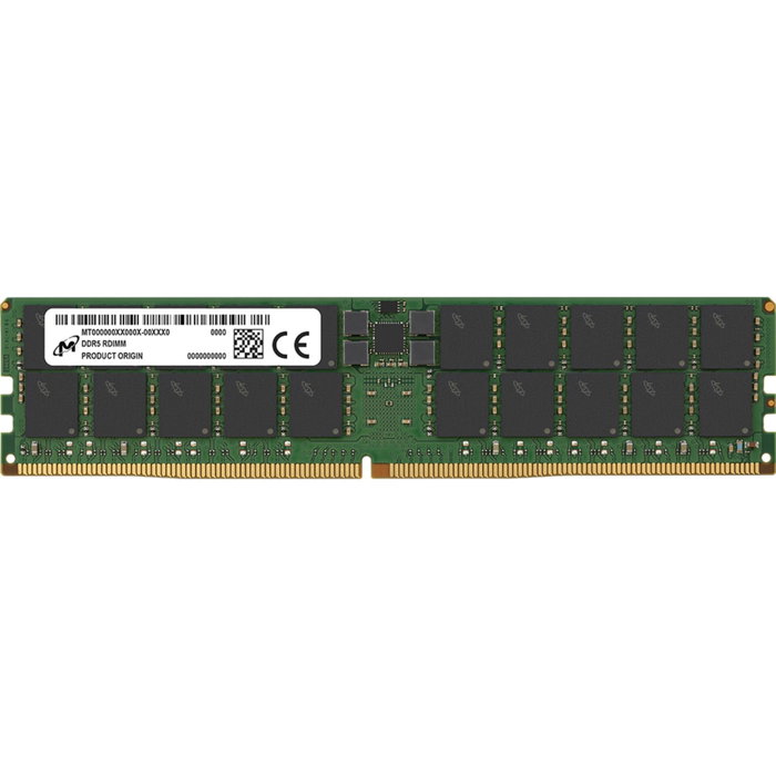 Micron 96GB DDR5 RDIMM 2Rx4 6400 CL52 Micron 96GB DDR5 RDIMM 2Rx4 6400 CL52