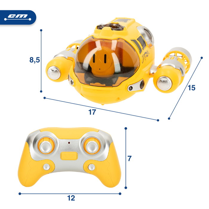 Submarino Amarillo Radio Control Submarino Amarillo Radio Control