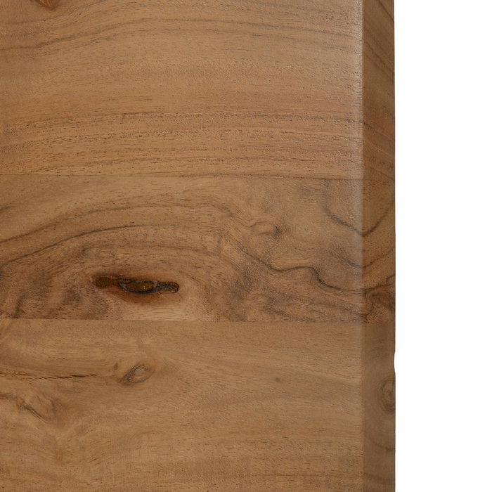 Mesa Centro Madera-Metal Salón 110 X 60 X 41 cm