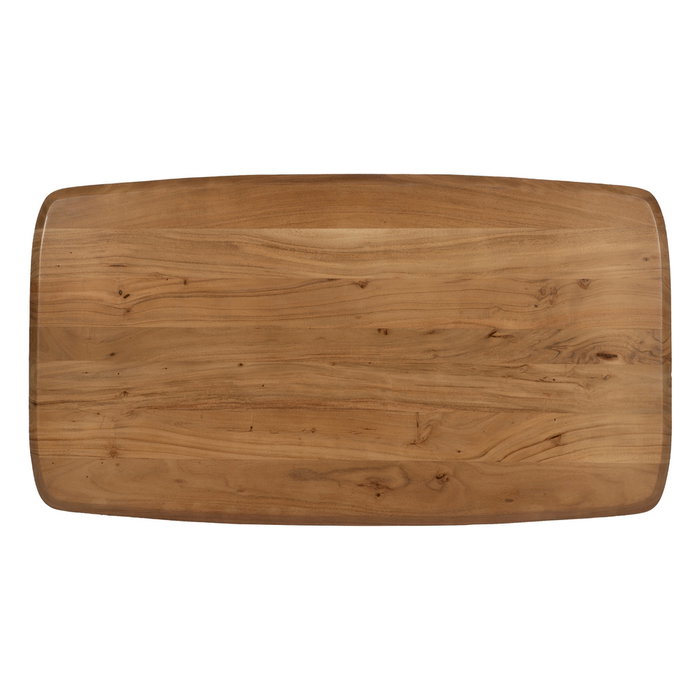 Mesa Centro Madera-Metal Salón 110 X 60 X 41 cm