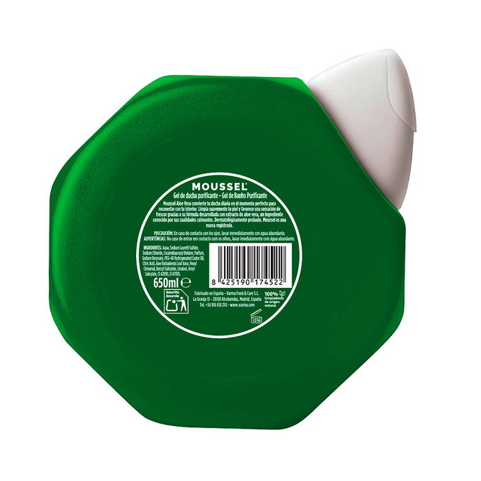 Moussel Gel de Ducha Aloe Vera Purificante 650 ml Moussel Gel de Ducha Aloe Vera Purificante 650 ml