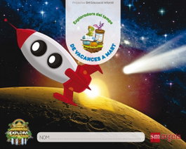 SM, De vacaciones a mart 5 anys 3º trimestre Projecte Explora 2017