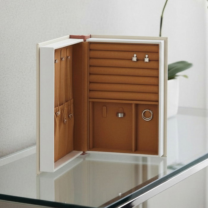 Home Deco Factory Caja Libro Joyero Escapade