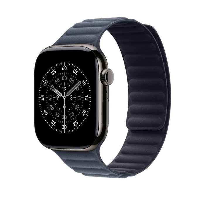 Apple MGDH4ZM/A Correa Magnética de Poliéster Marina S/M para Apple Watch Apple MGDH4ZM/A Correa Magnética de Poliéster Marina S/M para Apple Watch