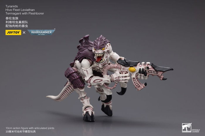 Joy Toy (CN) Warhammer 40k Tyranids Hive Fleet Leviathan Termagant with Fleshborer 1/18 Joy Toy (CN) Warhammer 40k Tyranids Hive Fleet Leviathan Termagant with Fleshborer 1/18