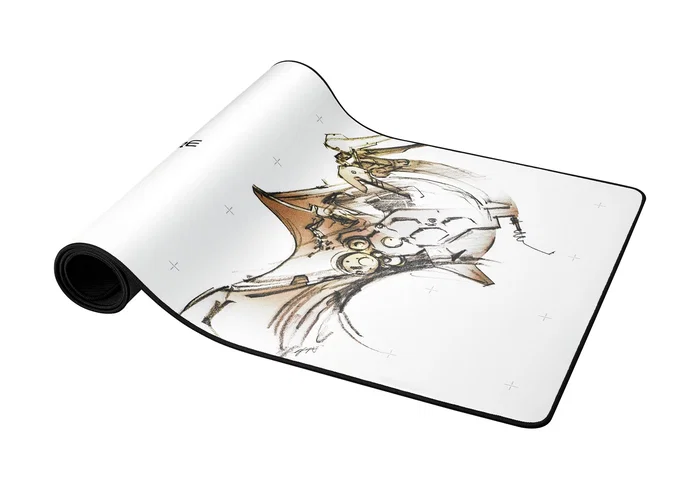 ASUS ROG Scabbard II XXL-KJP - Alfombrilla de Ratón Gaming XXL, Multicolor con Imagen, Resistente a Líquidos y Polvo, Bordes Rematados, 900x400 mm