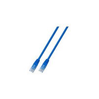 EFB Elektronik Patchkabel RJ45 Cat.5e U/UTP PVC CCA azul 10m