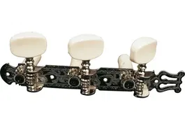 YELLOWPTS Kit Clavijas Afinación Guitarras Clásicas Puente Clavijero Níquel Clavijas Yellowpts