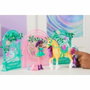 Spinmaster Unicorn Academy Ava & Leaf Stall Playset con efecto de cambio de color