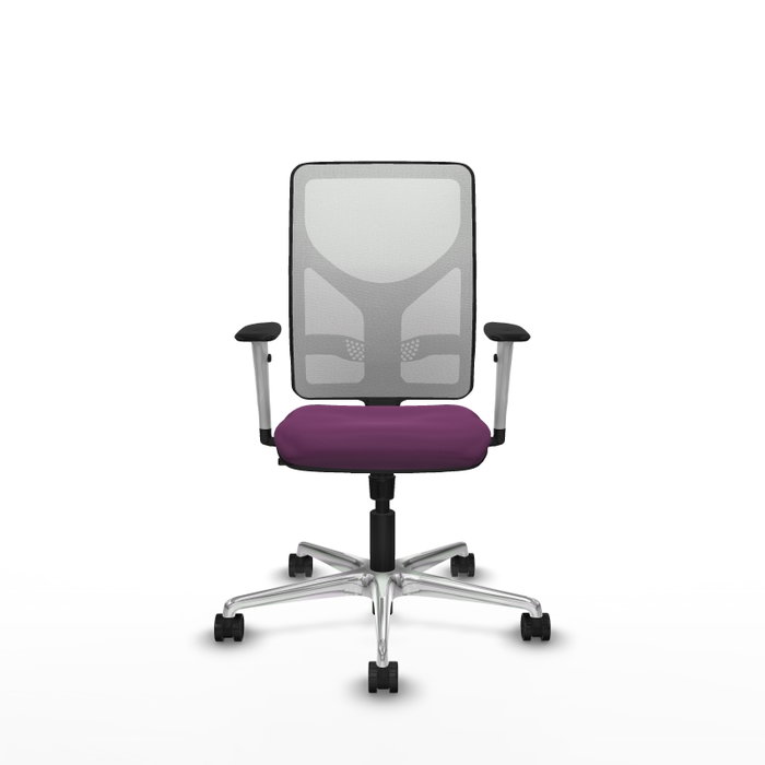 PIQUERAS Y CRESPO Silla de oficina Motilla con mecanismo Sincro, Morado y Blanco PIQUERAS Y CRESPO Silla de oficina Motilla con mecanismo Sincro, Morado y Blanco