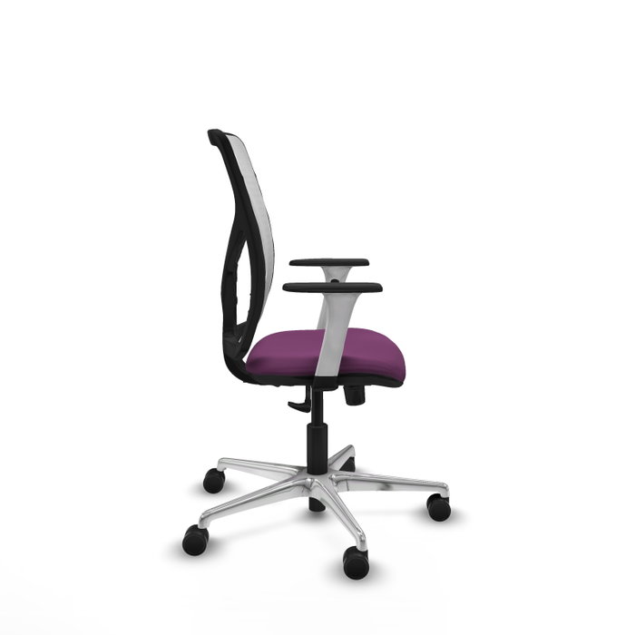 PIQUERAS Y CRESPO Silla de oficina Motilla con mecanismo Sincro, Morado y Blanco PIQUERAS Y CRESPO Silla de oficina Motilla con mecanismo Sincro, Morado y Blanco