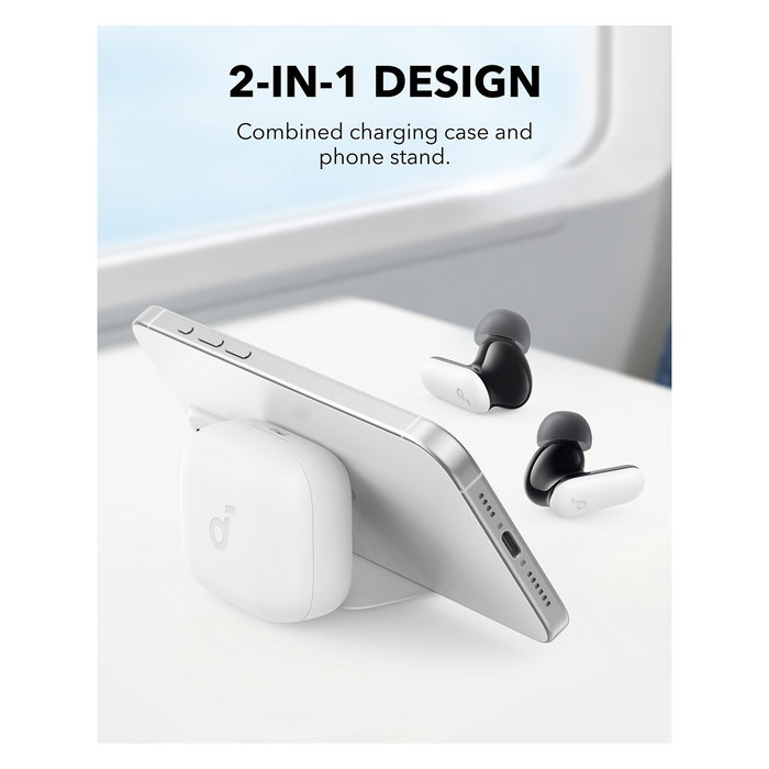 Anker Soundcore P31i Auriculares Inalámbricos True Wireless Stereo TWS, Cancelación Activa de Ruido ANC, IP55, Blanco, 50h Batería